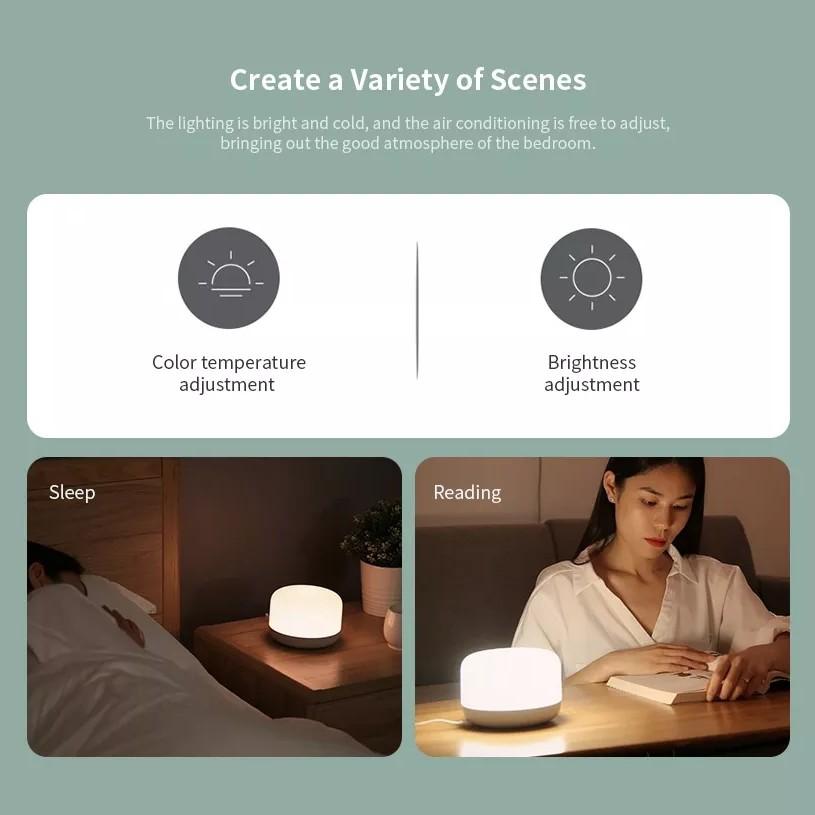 Đèn Led Xiaomi Mijia Yeelight Dùng Cho Việc Đọc Sách Để Đầu Giường Phòng Ngủ Tiện Lợi