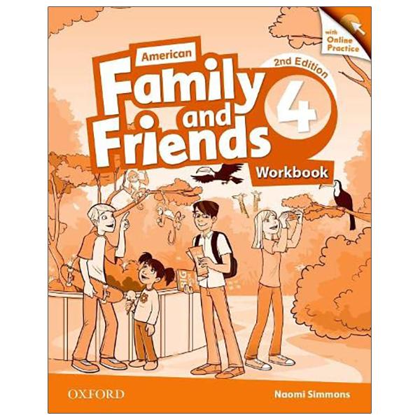 American Family And Friends Level 4: Workbook With Online Practice - 2nd Edition