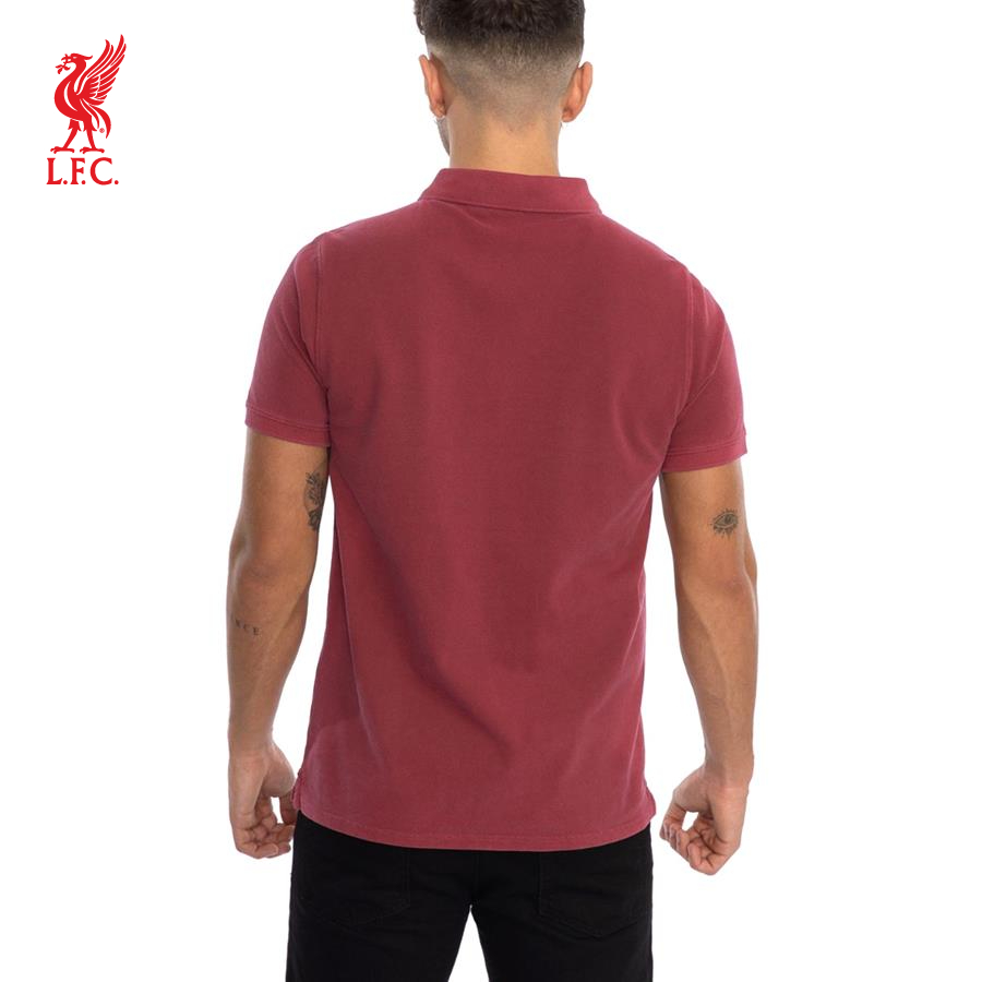 Áo thun polo tay ngắn thể thao nam LFC INT LAUNDERED POLO - RED - A15526