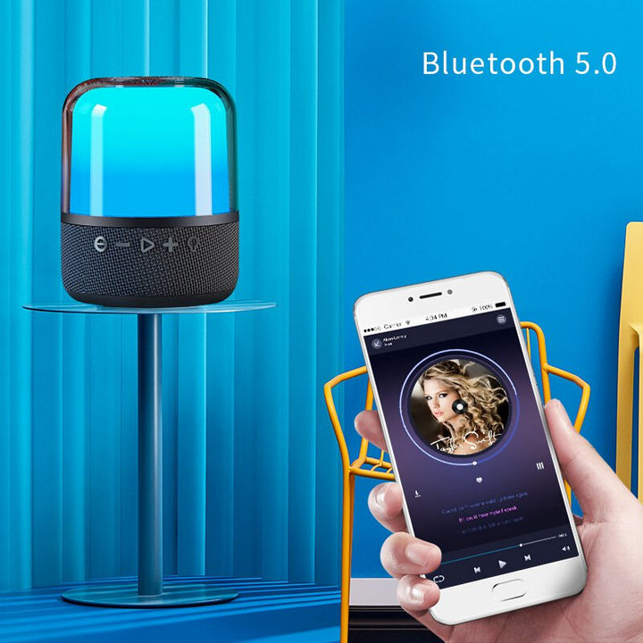 Loa Bluetooth Speaker JY-02Pro Âm Thanh Vòm 360 Độ, Công Suất 30W, Pin 3600mAh