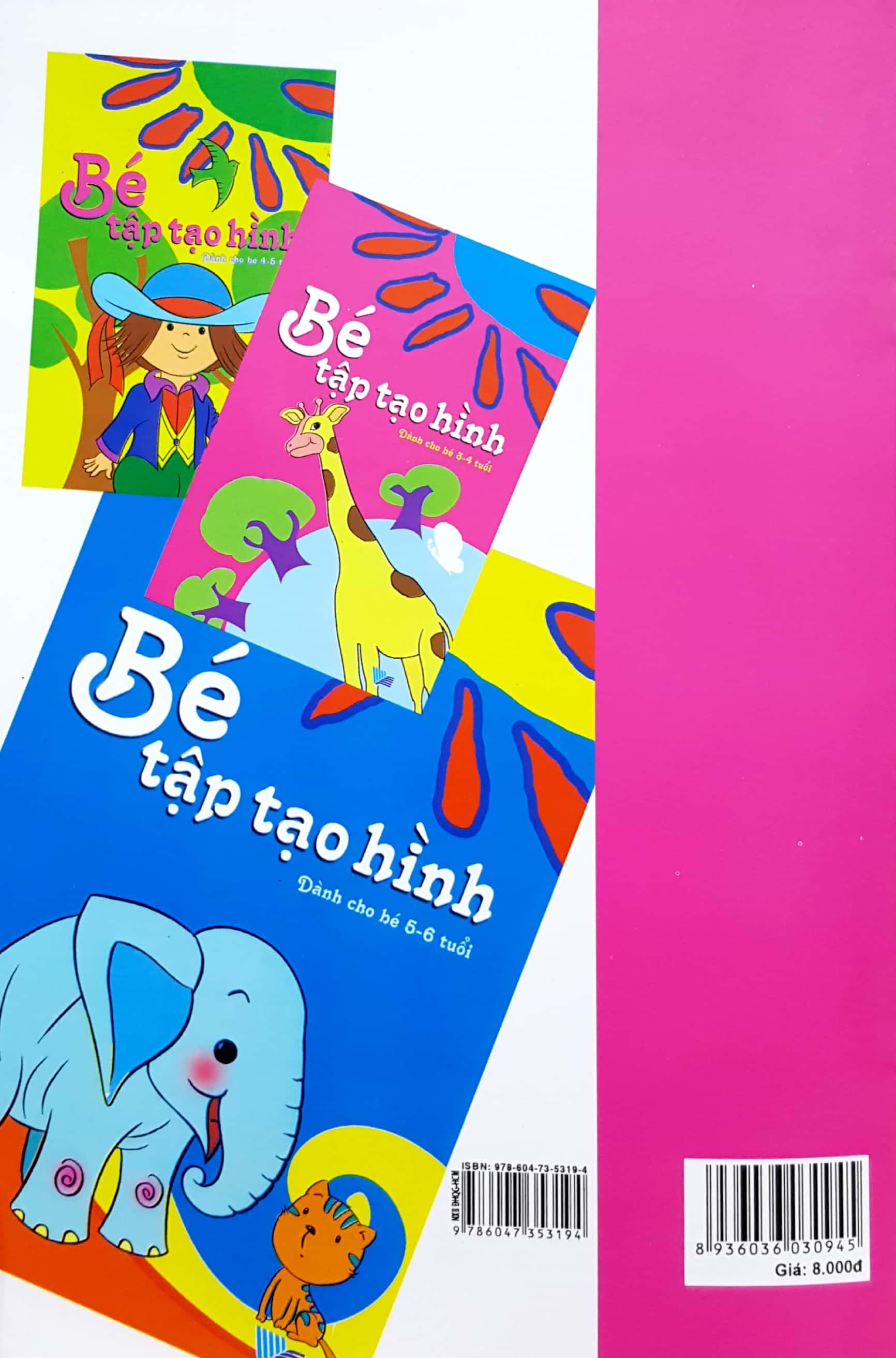 Bé Tập Tạo Hình (3-4 Tuổi)