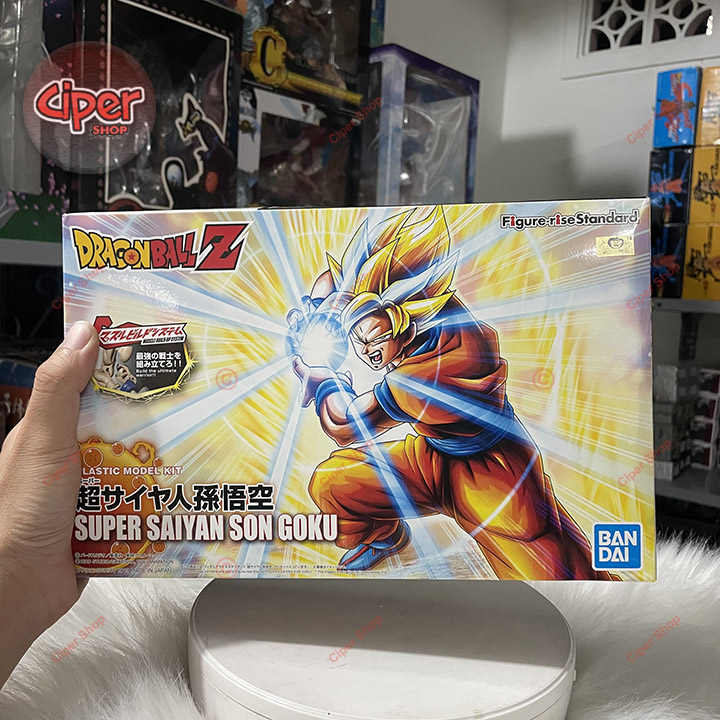 Mô hình Son Goku SS lắp ráp - Figure Rise Standard Son Goku Super Saiyan