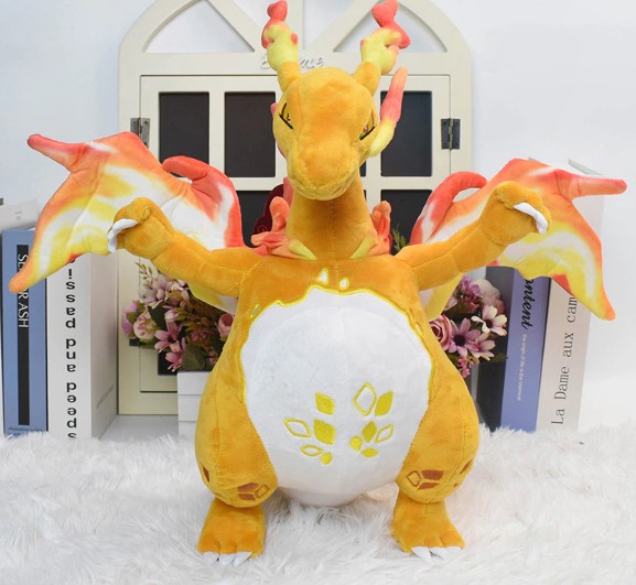 Gấu bông Pokemon Dynamax Charizard Gigantamax Size 40cm - Tặng kèm túi thẻ bài pokemon