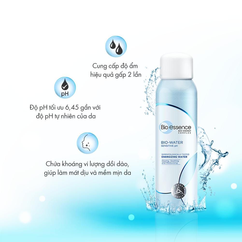 Nước xịt khoáng dưỡng da Bio-Essence Bio-Water Energizing Water 100ml