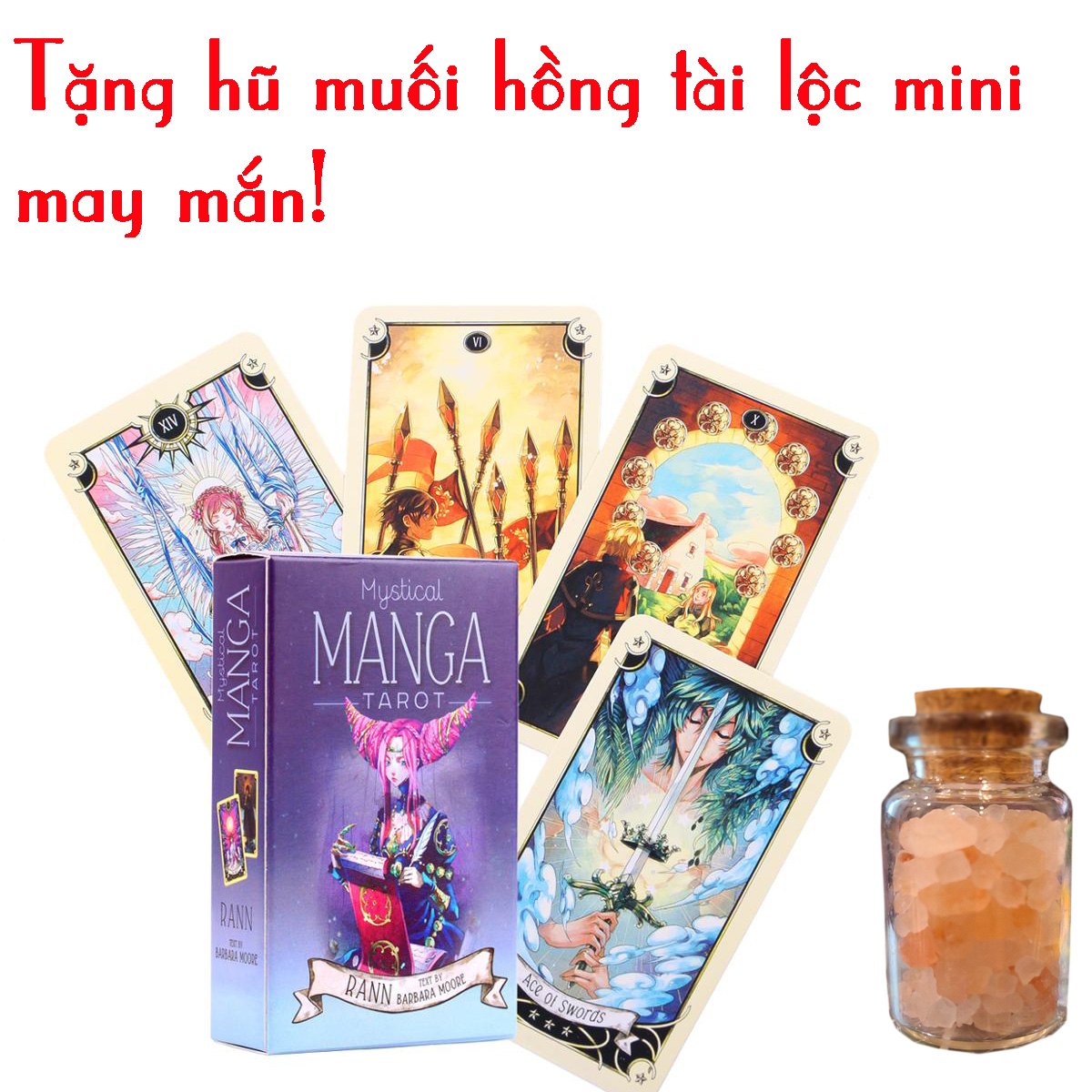 {Kèm quà tặng} Bộ bài tarot Mystical Manga Tarot