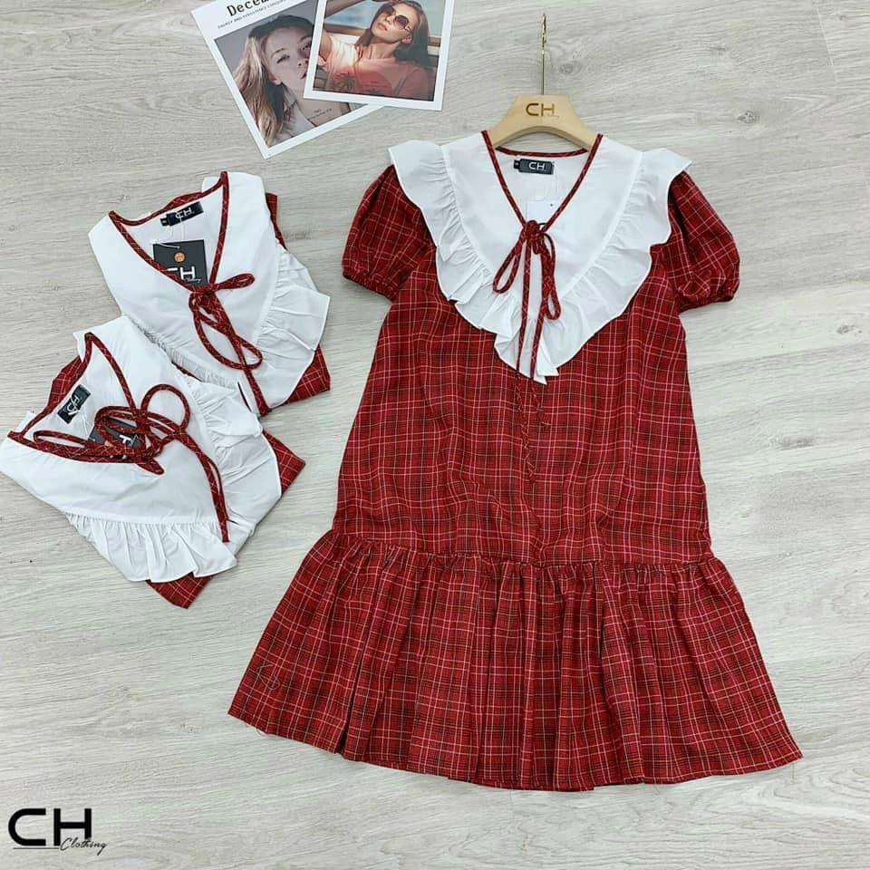 Váy bầu,đầm bầu thời trang thiết kế M286 chất lụa thô freesize từ 45 đến 70kg - Tổng kho đồ bầu