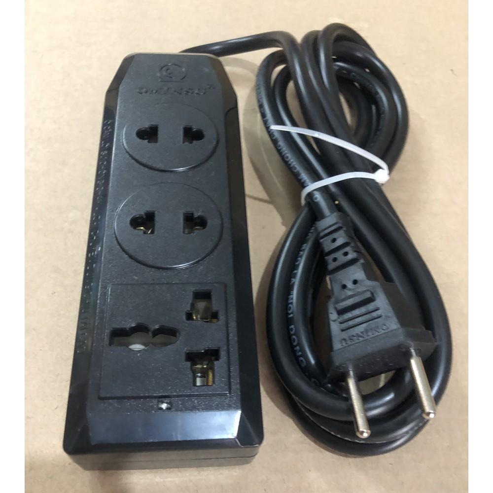 Ổ cắm điện có dây 1 cửa đa năng 2 cửa đơn 3A3 2000w