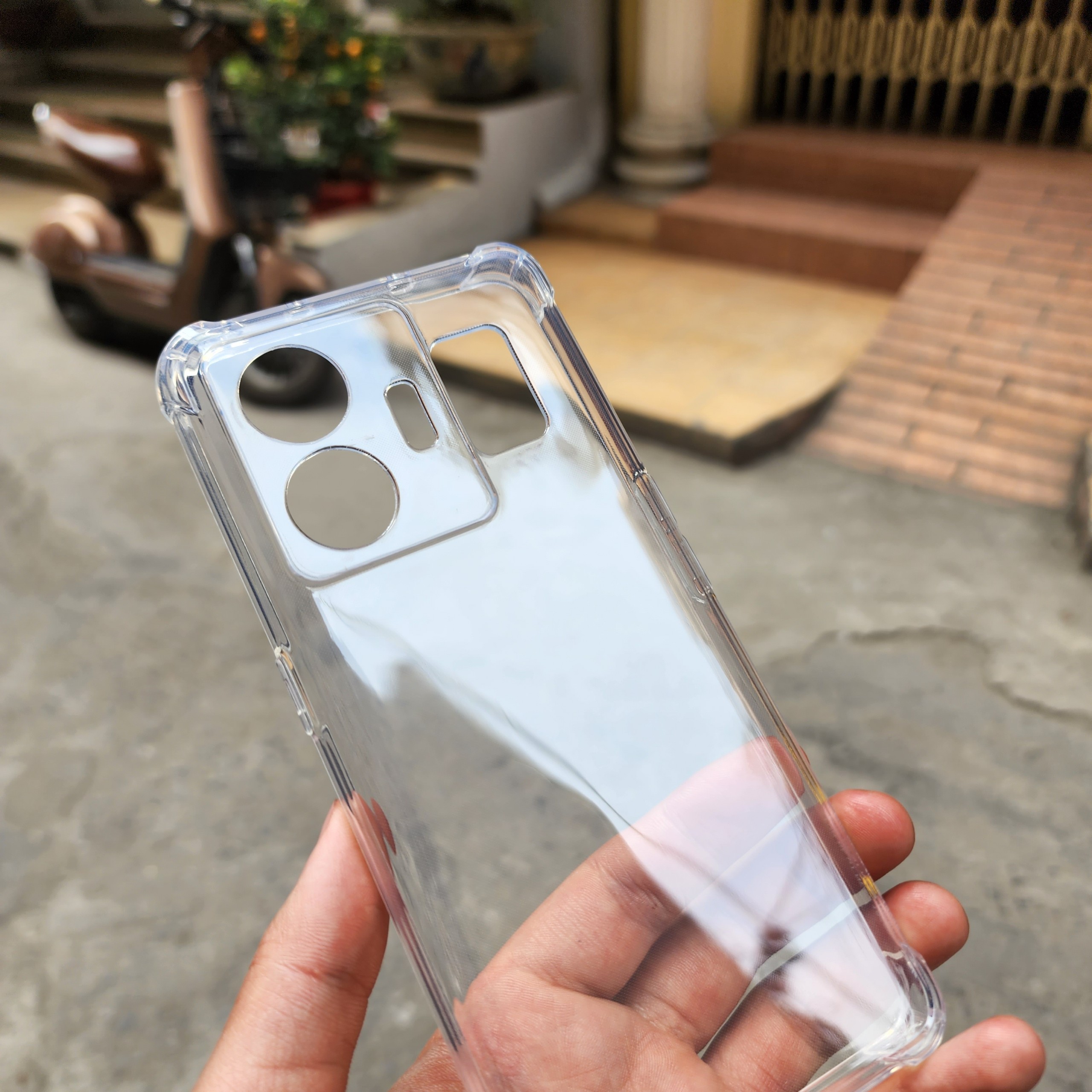 Ốp Lưng Dẻo cho Realme GT Neo 5 SE 5G/ Realme GT Neo 5 5G Trong Suốt Chống Sốc 4 Góc, Ôm Khít Máy Bảo vệ camera.