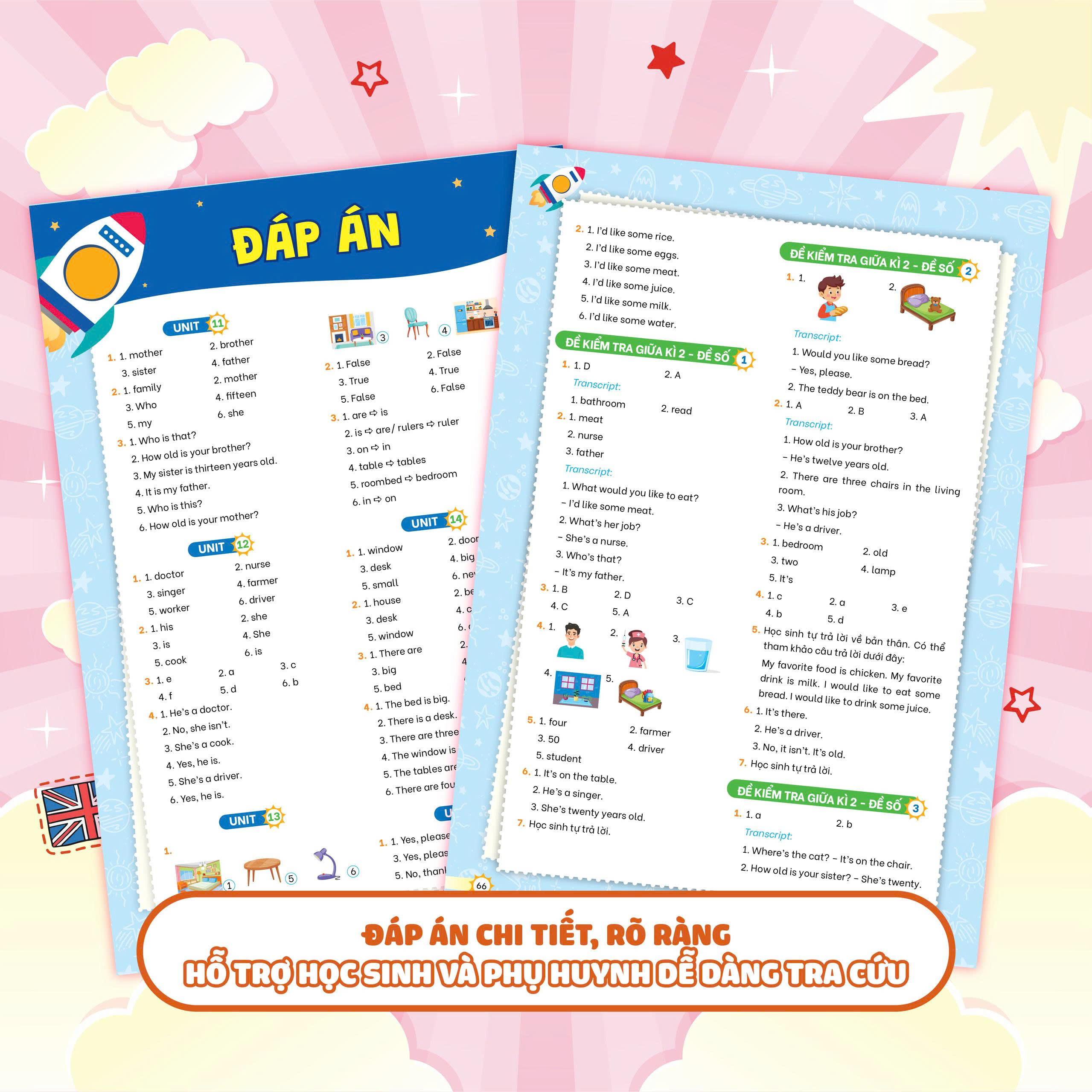 Sách Bộ Đề Kiểm Tra Định Kỳ Tiếng Anh Lớp 3