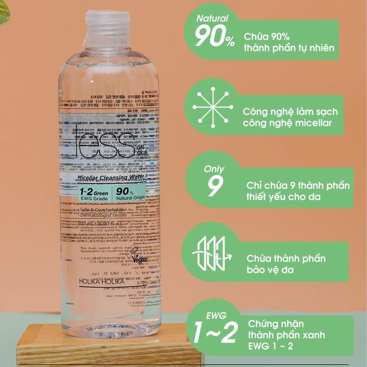 Nước Tẩy Trang Holika Holika Less On Skin Micellar Cleansing Water 500ml