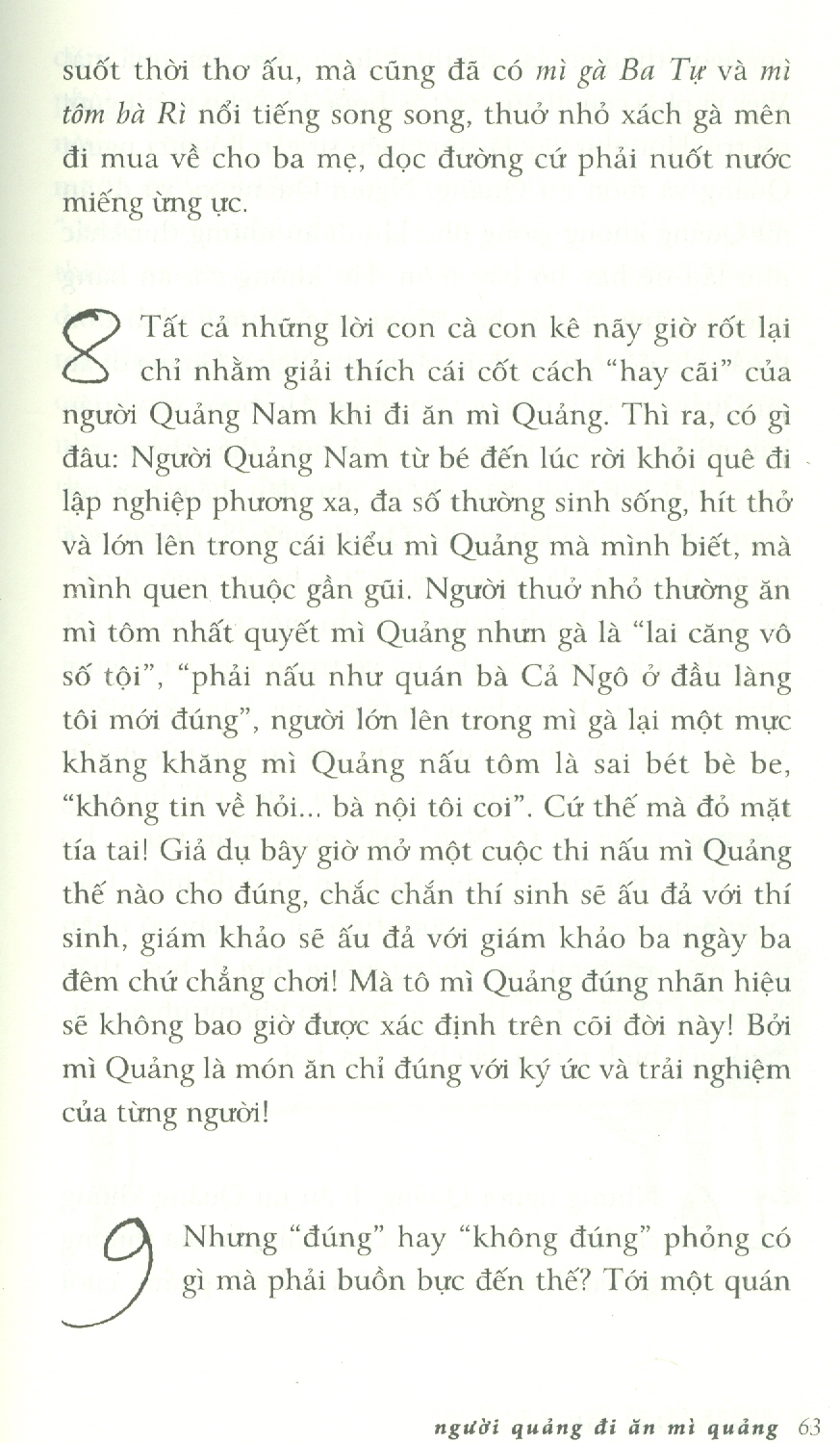 Sách Người Quảng Đi Ăn Mì Quảng - Nguyễn Nhật Ánh