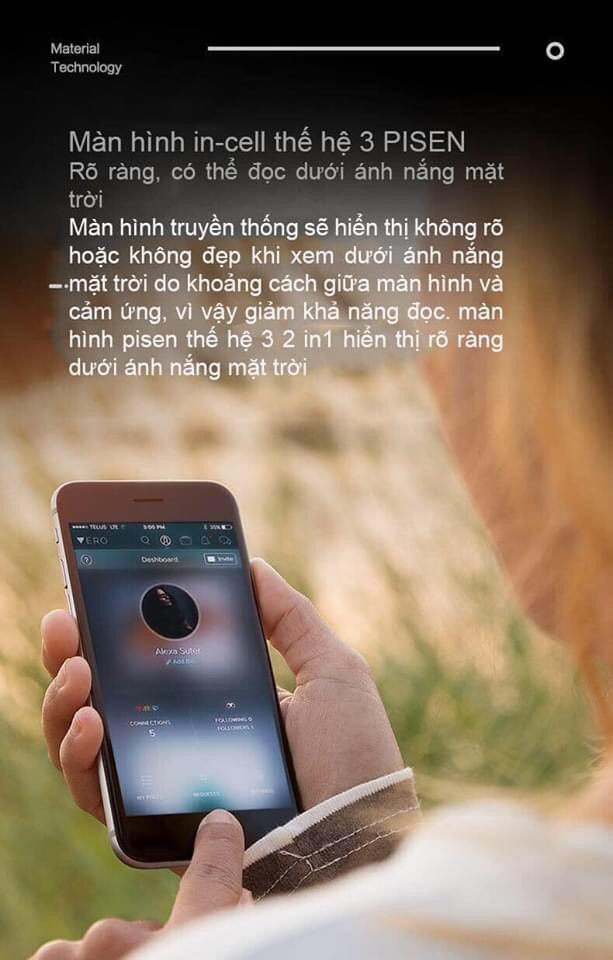 Màn hình LCD Pisen TC-FOG -I8 ( Version 1.5 Iphone 8 ) _ Hàng chính hãng