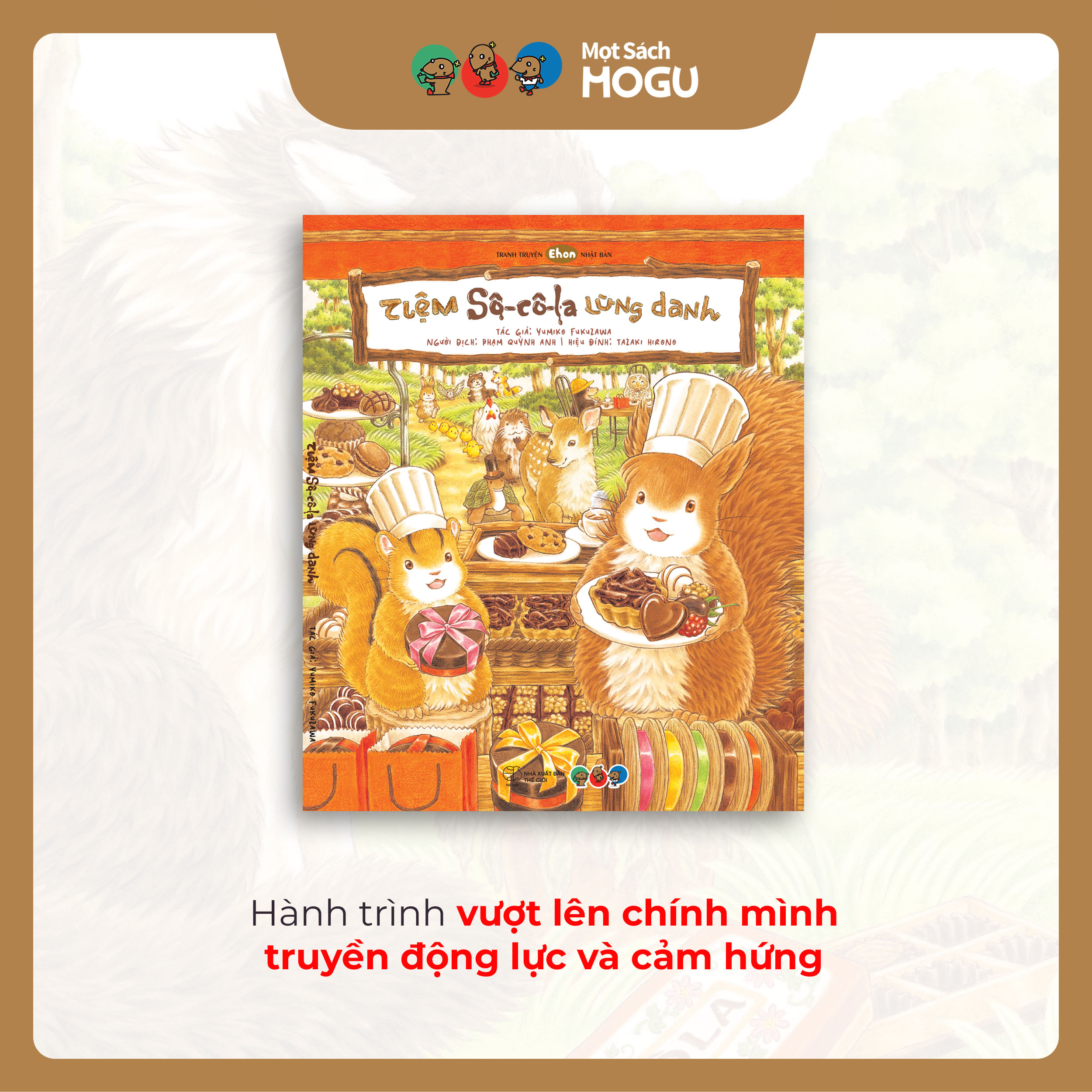 Truyện Ehon bé 3-4-5 tuổi - Bộ 7 cuốn Khu Rừng Lừng Danh