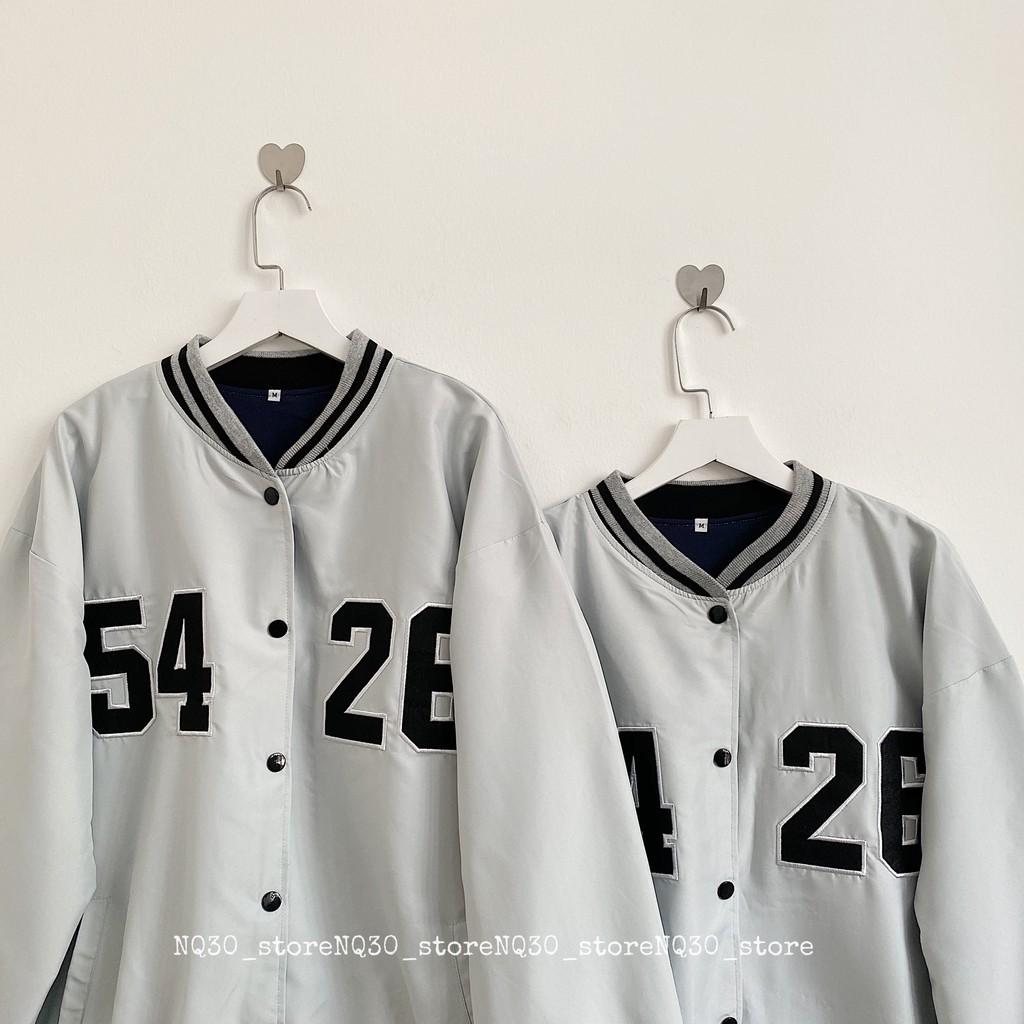 Áo Khoác Bomber Jacket NQ30 Dù 2 Lớp Nam Nữ Ullzang Unisex