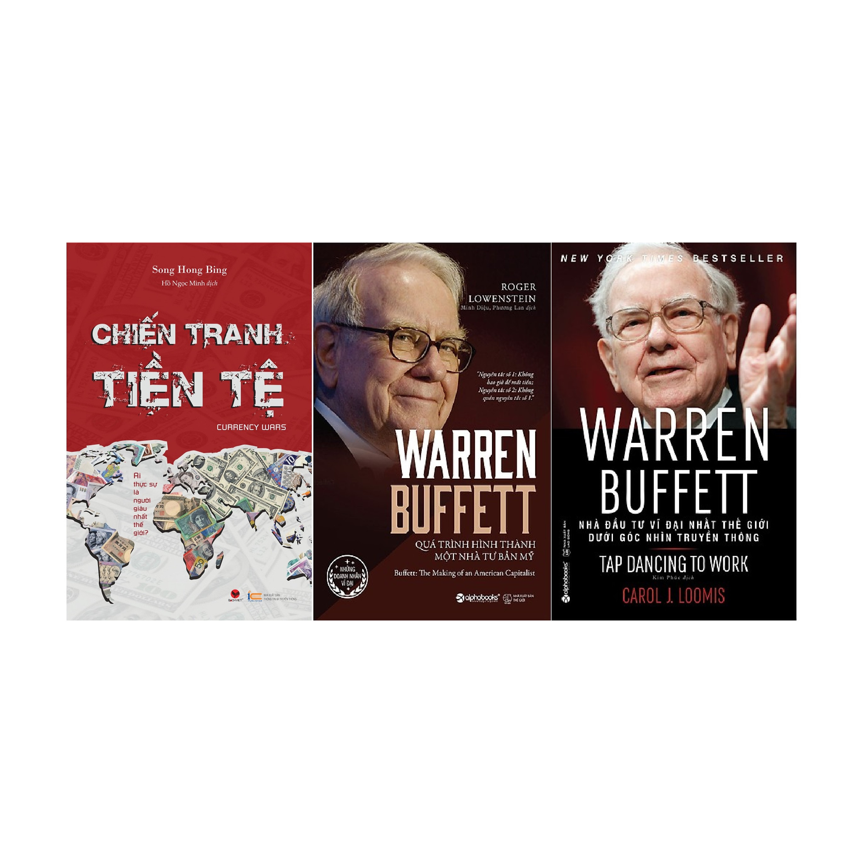 Combo Chiến Tranh Tiền Tệ - Ai Thực Sự Là Người Giàu Nhất Thế Giới + Warren Buffett - Quá Trình Hình Thành Một Nhà Tư Bản Mỹ (Tái Bản 2017) + Warren Buffett - Nhà Đầu Tư Vĩ Đại Nhất Thế Giới Dưới Góc Nhìn Truyền Thông