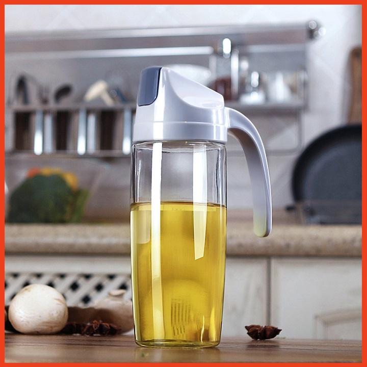 Bình đựng nước mắm, dầu ăn 300ml/600ml tự động mở nắp khi rót