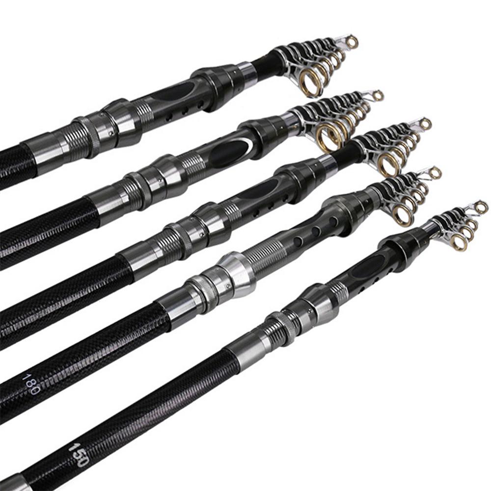 Cần câu cá cầm tay siêu nhẹ siêu nhạy bằng sợi carbon