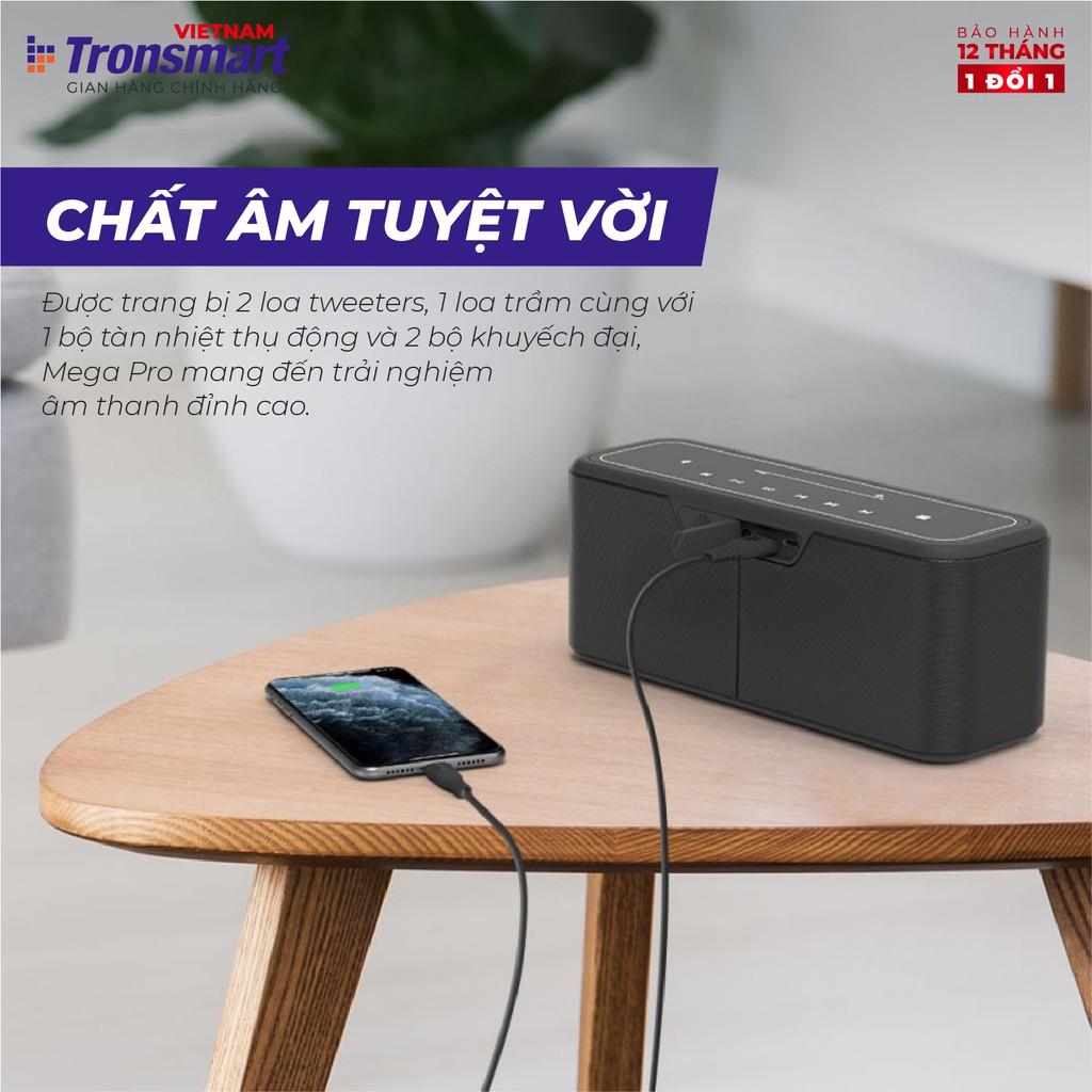 Loa Bluetooth 5.0 Tronsmart Element Mega Pro - 60W - Hỗ trợ TWS và NFC ghép đôi 2 loa - Hàng chính hãng