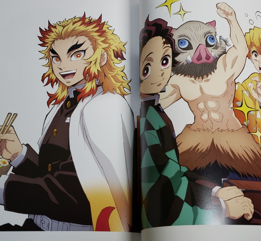 Kimetsu No Yaiba Animation Illustration Book (Kirokushu) 2