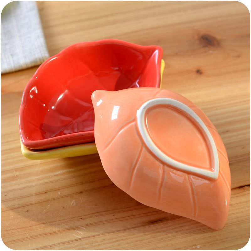 Bát sứ ăn dặm hình lá ổi 50ml