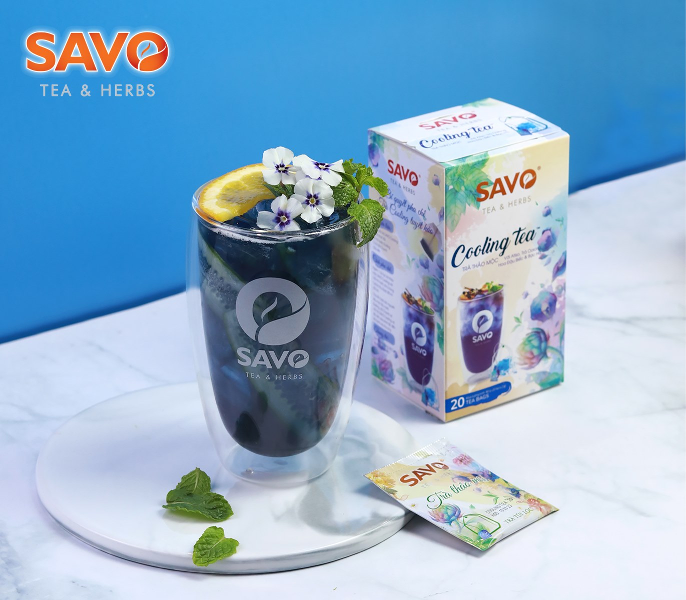 Trà Thảo Mộc SAVO COOLING (Cooling Herbal Tea)