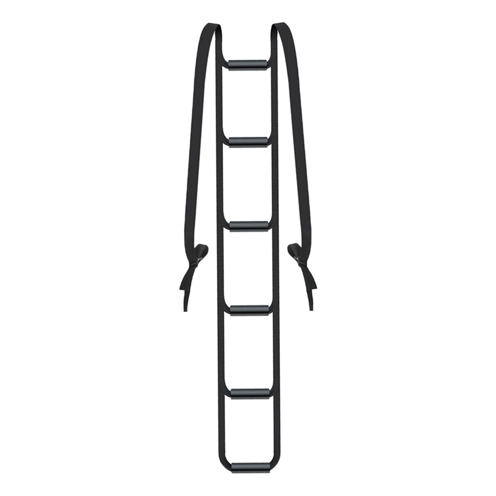 Bed Ladder Assist Strap with Handles Adjustable for Elderly Flexible Webbing