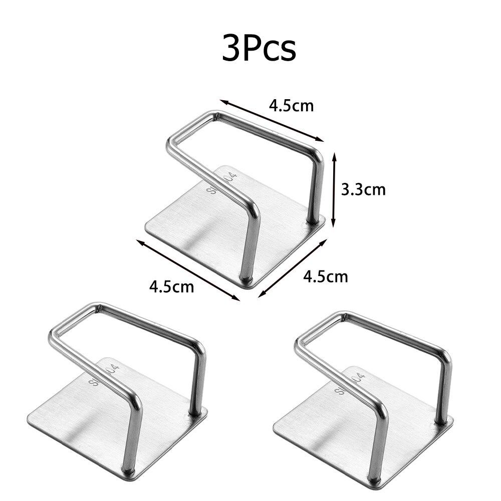 Kitchen Stainless Steel Sponges Holder Drain Drying Rack Self Adhesive Sink Shelf Kitchen Accessories Storage Organizer Gadgets