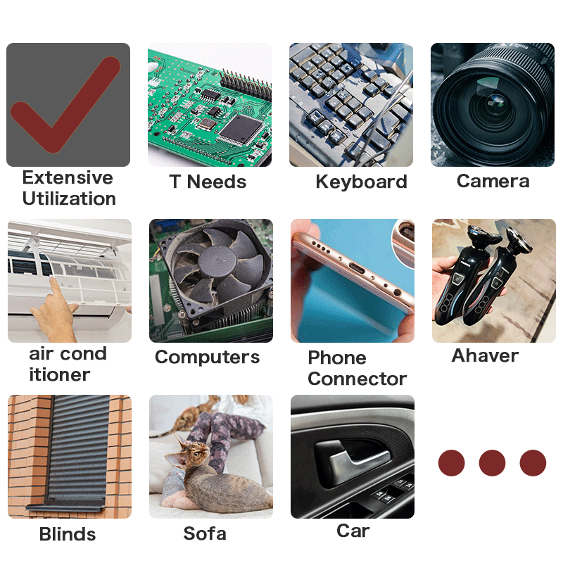 Icanzuo không dây Duster máy thổi khí điện bàn phím máy tính máy tính máy tính màu máy tính Duster của máy tính cầm tay có thể sạc lại