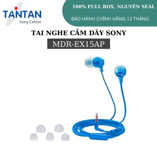 Tai Nghe Nhét Tai SONY MDR-EX15AP | Hàng Chính Hãng