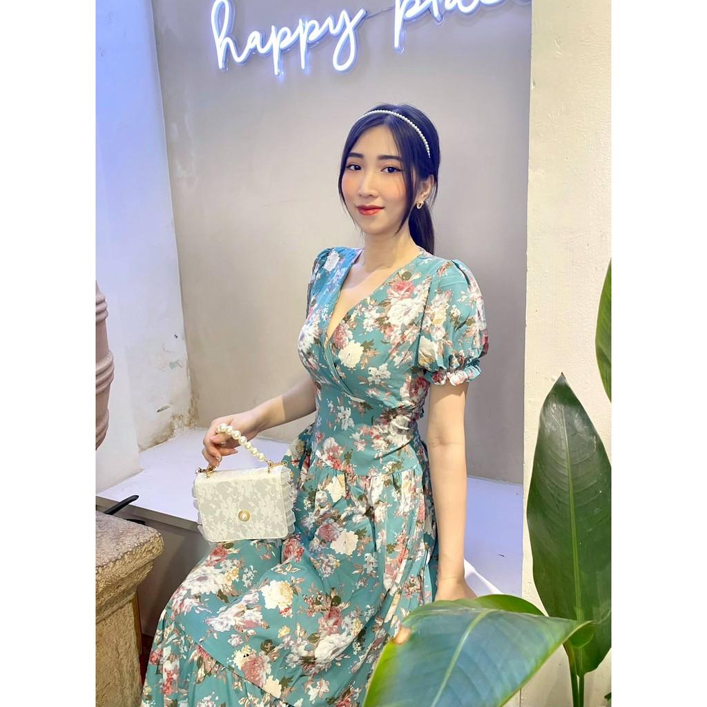 Đầm Hoa Lá Th05