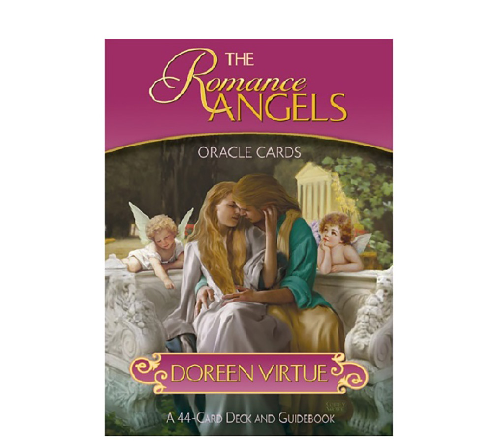 [Size Gốc] Bài Oracle Romance Angels Size Gốc 44 Lá Bài Cán Bóng Đẹp Tặng Link Hướng Dẫn Tiếng Việt Và Đá Thanh Tẩy