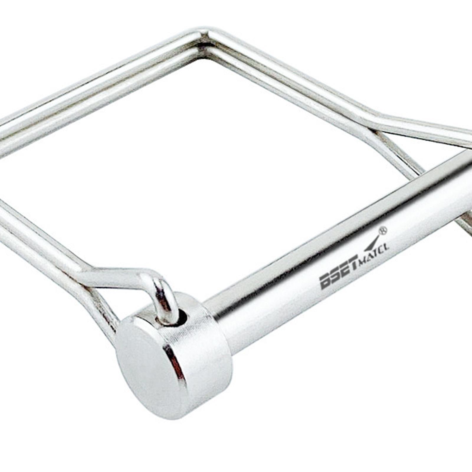 Square Shaft Locking Pin Heavy Duty for Farm Trailers Lawn