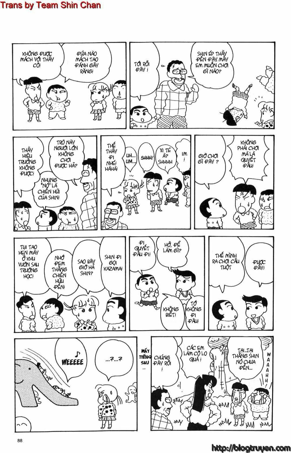 crayon shin-chan cậu bé bút chì chapter 3 90