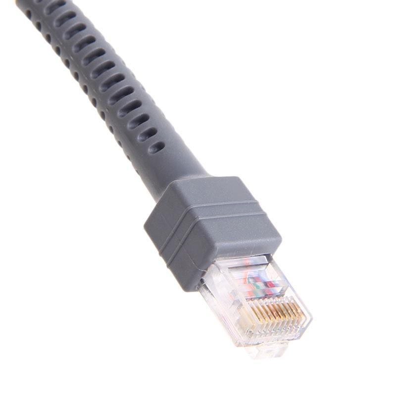 Cáp máy quét mã vạch ký hiệu 2M USB LS1203 LS2208 LS4208 LS3008 CBA-U01-S07ZAR