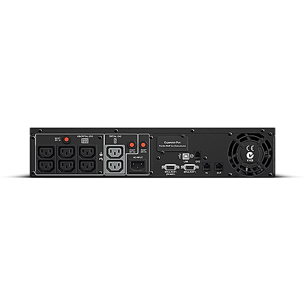 Bộ lưu điện UPS dạng rack CyberPower PR1500ELCDRT2U - 1500VA/1200W - Hàng Chính Hãng