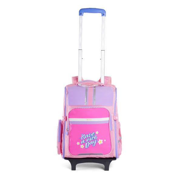 Ba Lô Cần Kéo Have A Nice Day - Mr.Vui 1042 - Màu Hồng