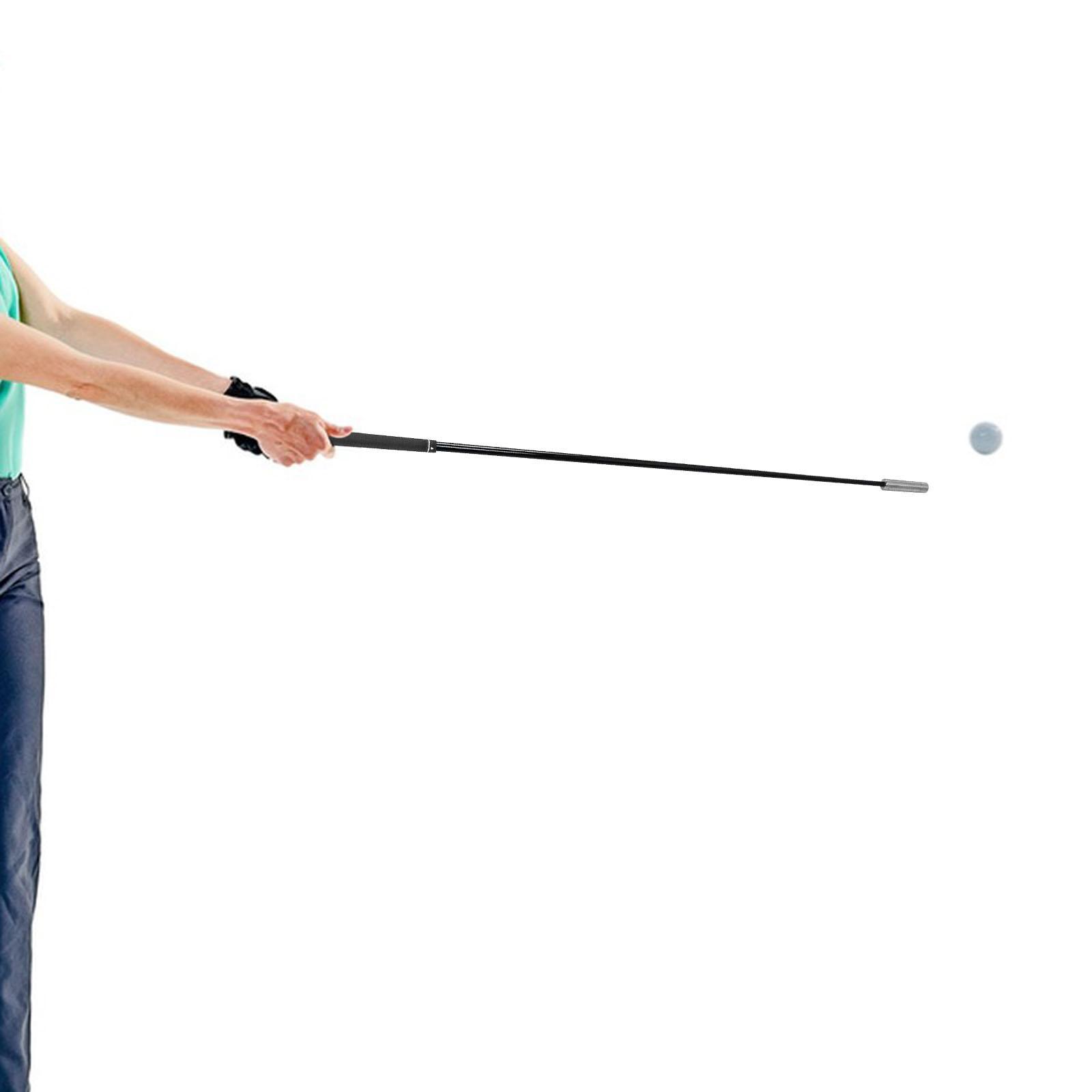 Golf Swing Trainer Aid Golf Wrist Aid Training Warm up Stick for Strength