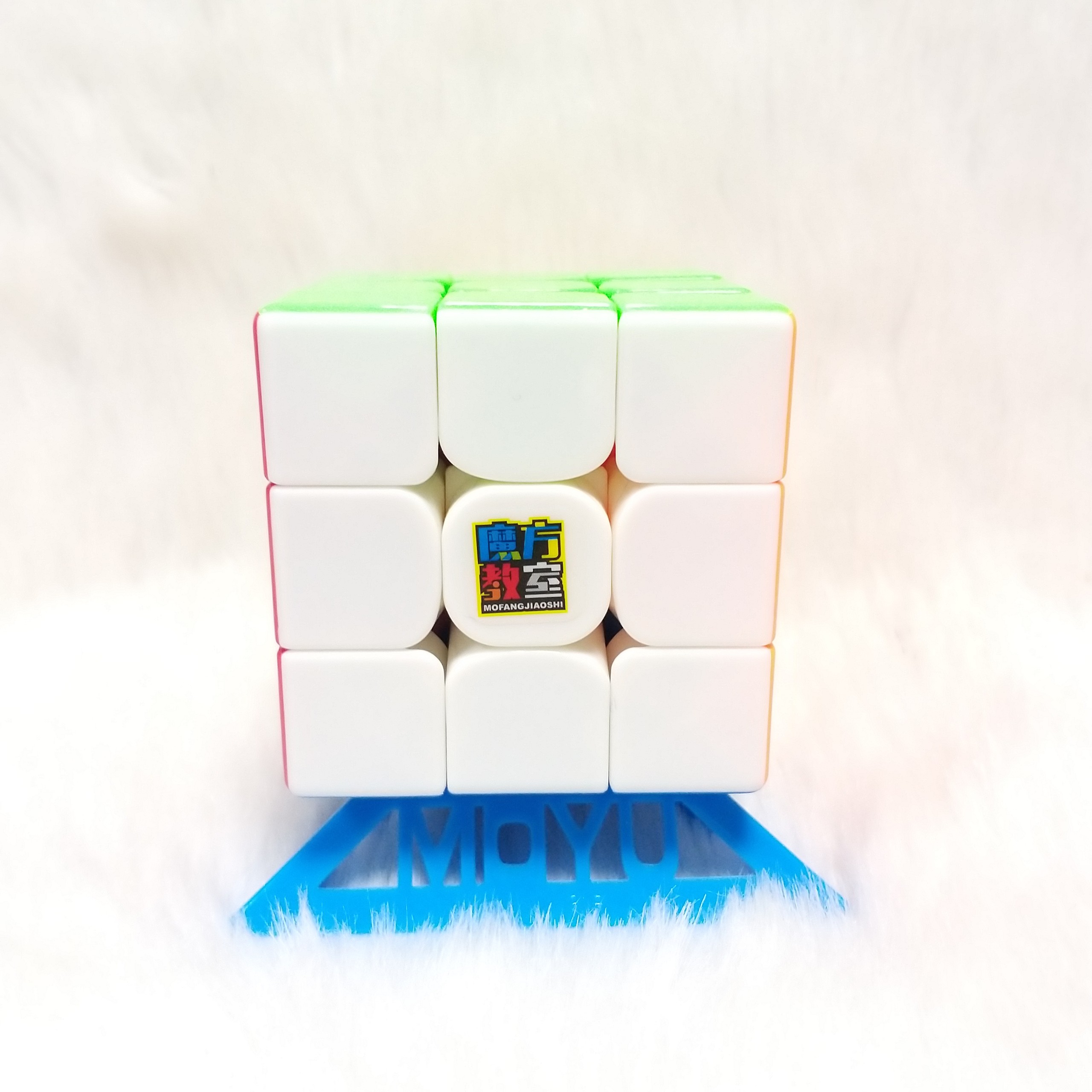 Rubik 3x3 Mofangjiaoshi MF3RS3 M stickerless (có nam châm) hiệu Mofangjiaoshi