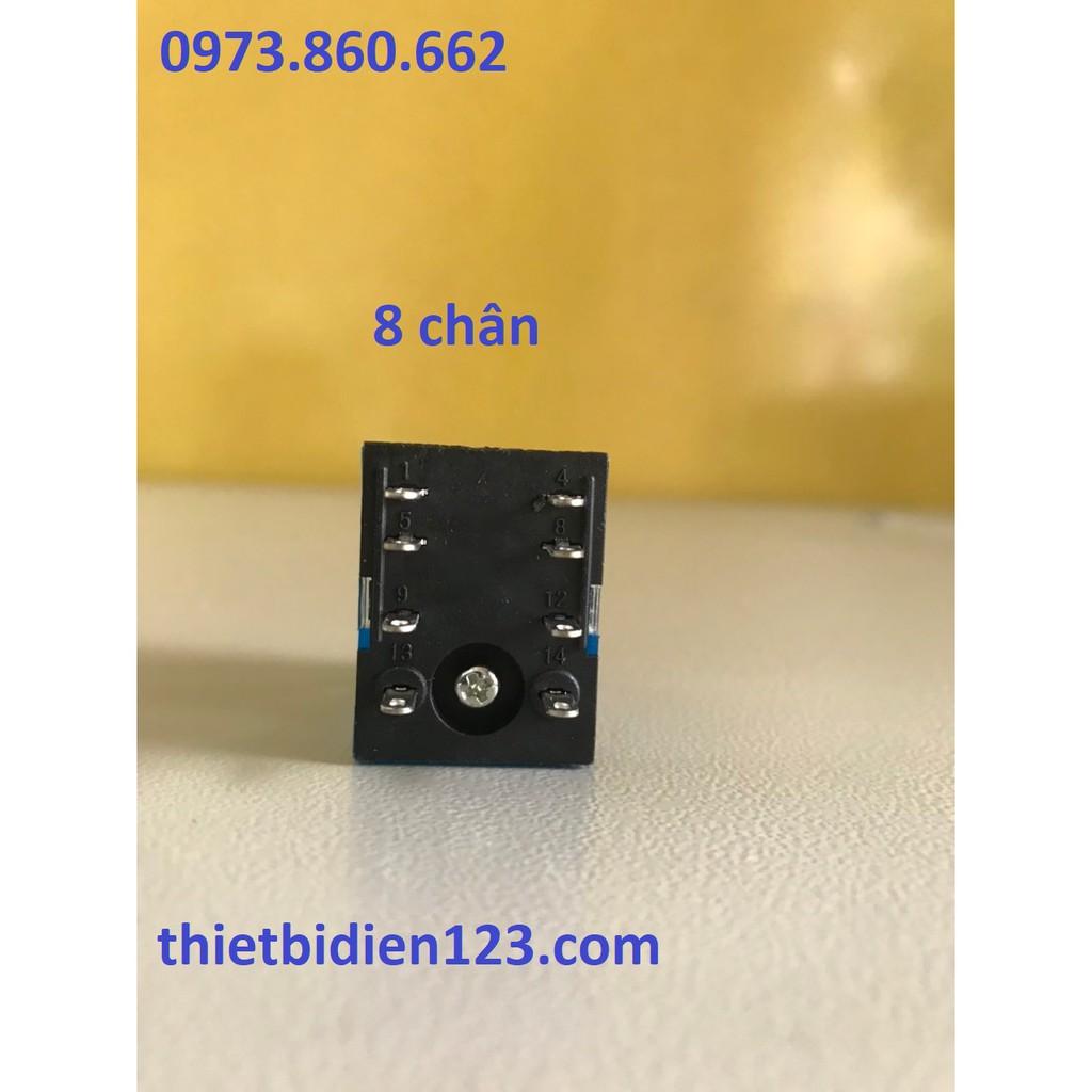 Rơ le trung gian omron 8 chân - rơ le kiếng