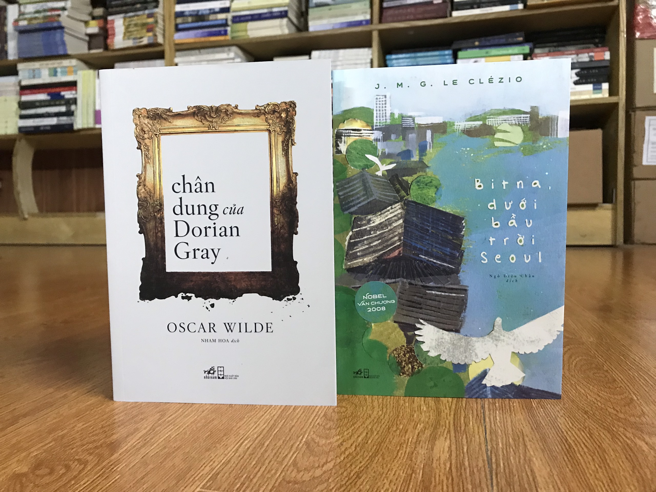 Combo sách Chân dung Doria Gray + Bitna dưới bầu trời Seoul 