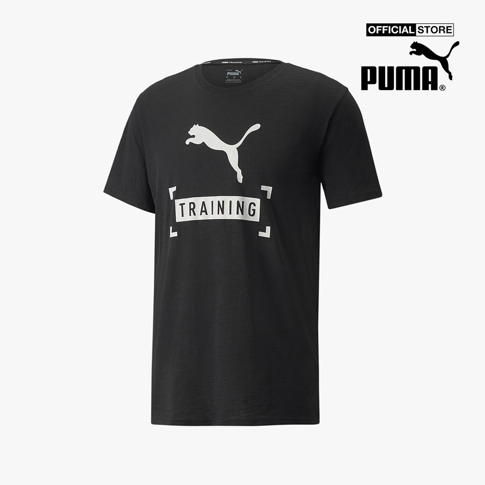 PUMA - Áo thun thể thao nam tay ngắn Graphic Recycled Training 521647