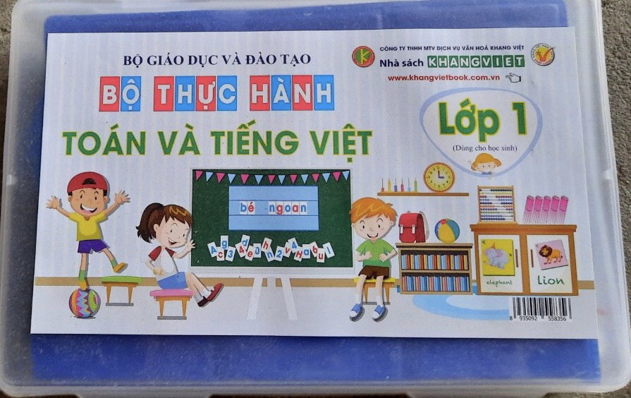 Bộ Thực Hành Toán - Tiếng Việt Lớp 1