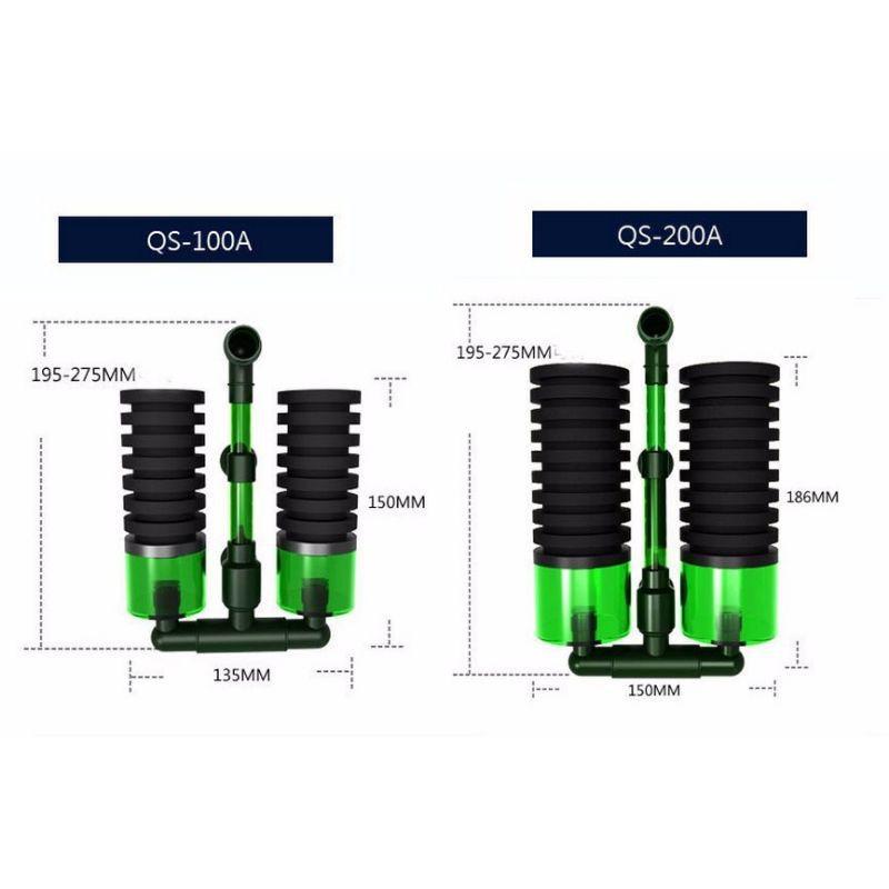 Lọc Vi Sinh QS-100A, QS-200A cho hồ tép, hồ thủy sinh