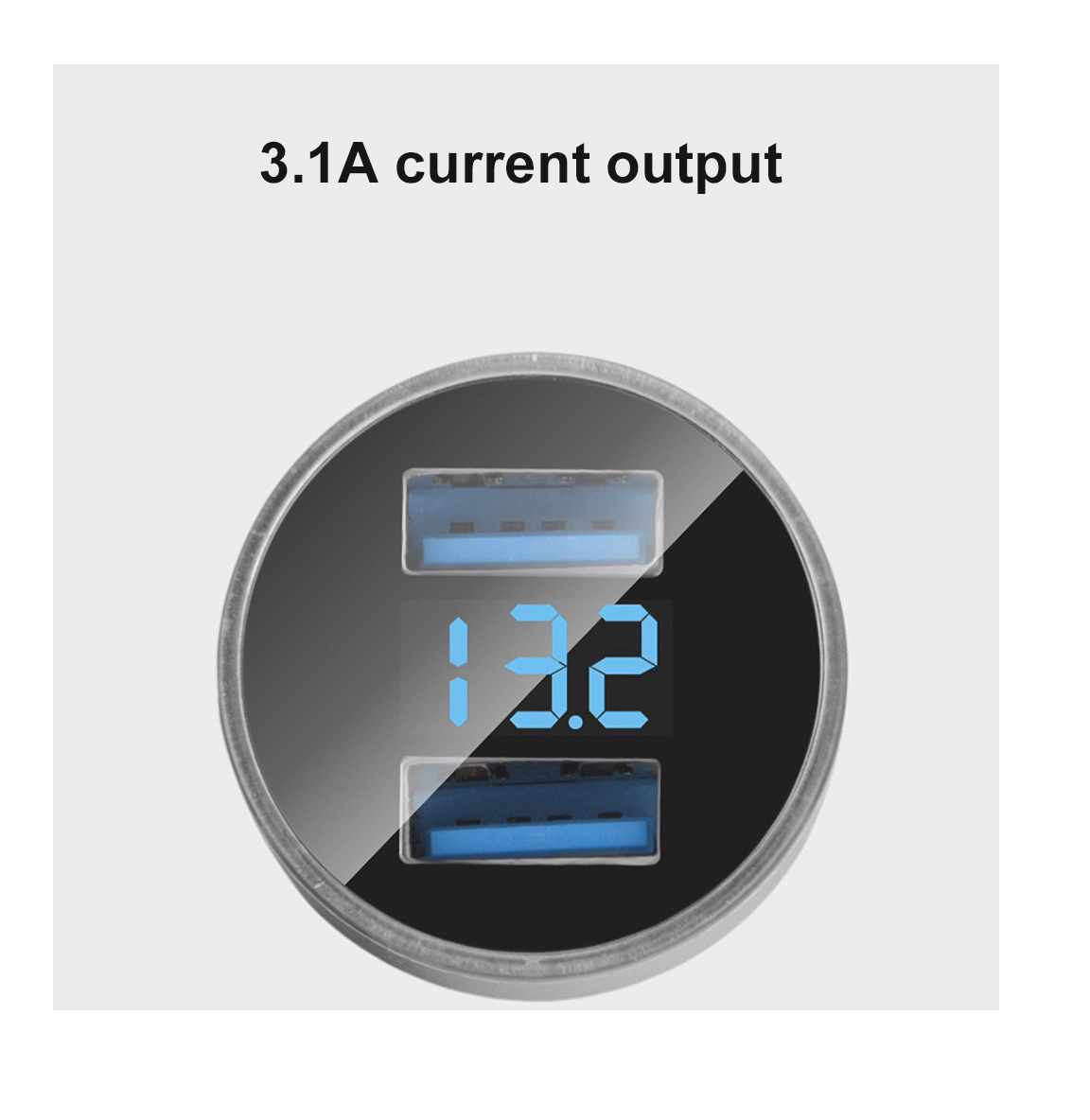 Tẩu sạc 2 cổng USB và Type C dùng điện 12V trên xe ô tô