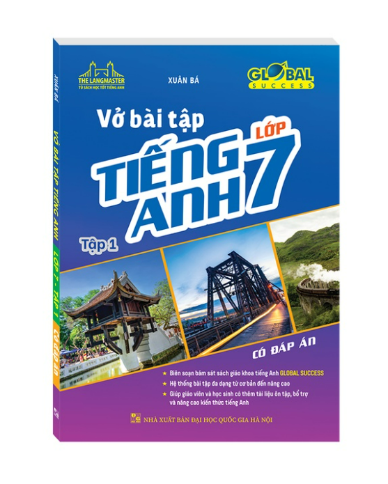 Sách - Combo 2c - GLOBAL SUCCESS - Vở bài tập tiếng anh lớp 7