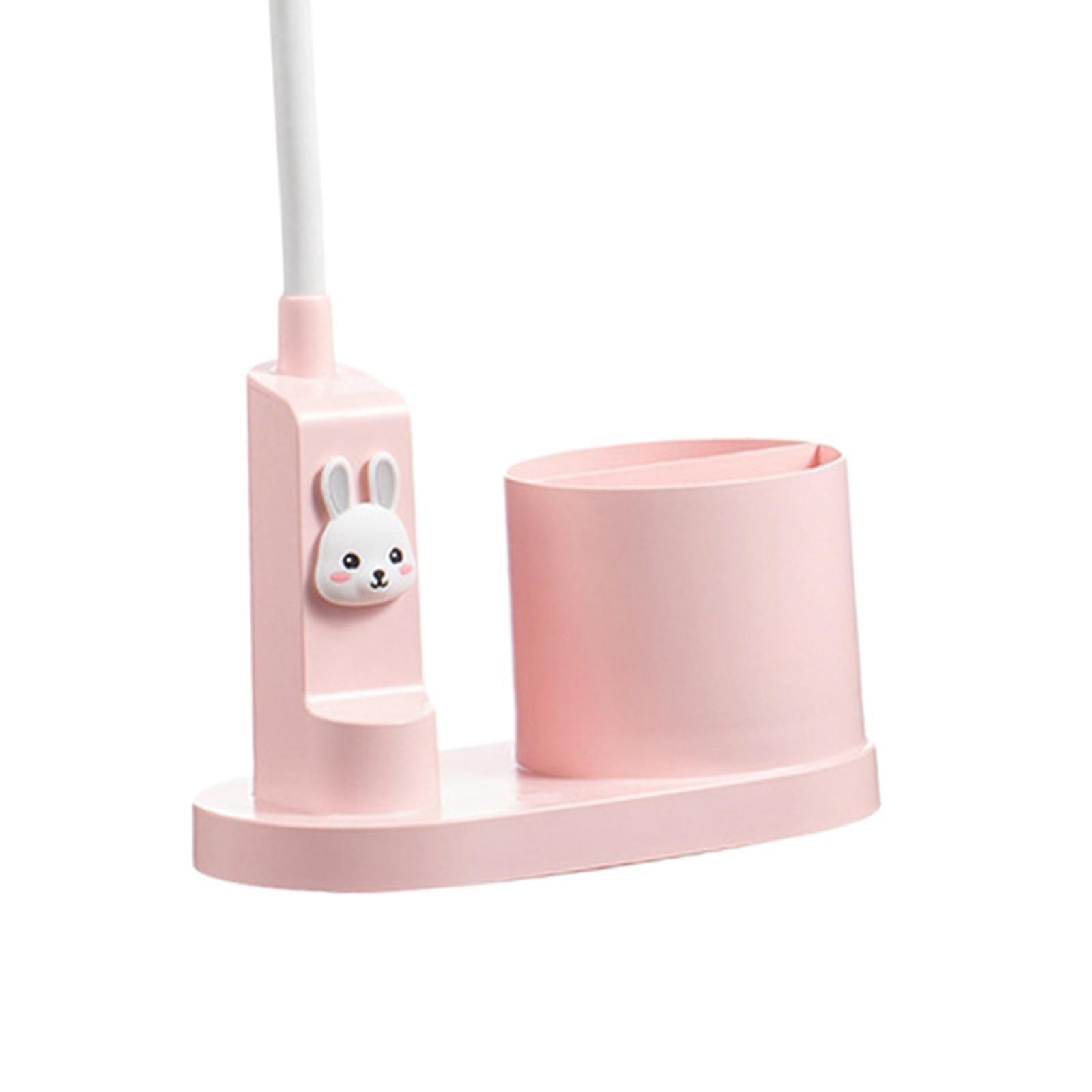 LED Desktop Lamp, Eye Protection Dimming Desk Light, Star Light Pink