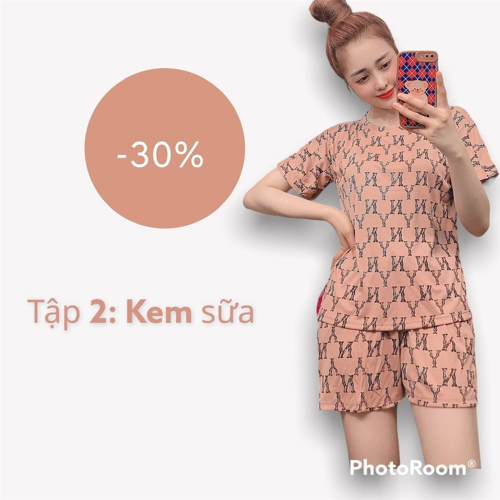 SET ĐỒ ĐÙI TAY CỘC MẶC NHÀ DÀNH CHO NỮ - D84