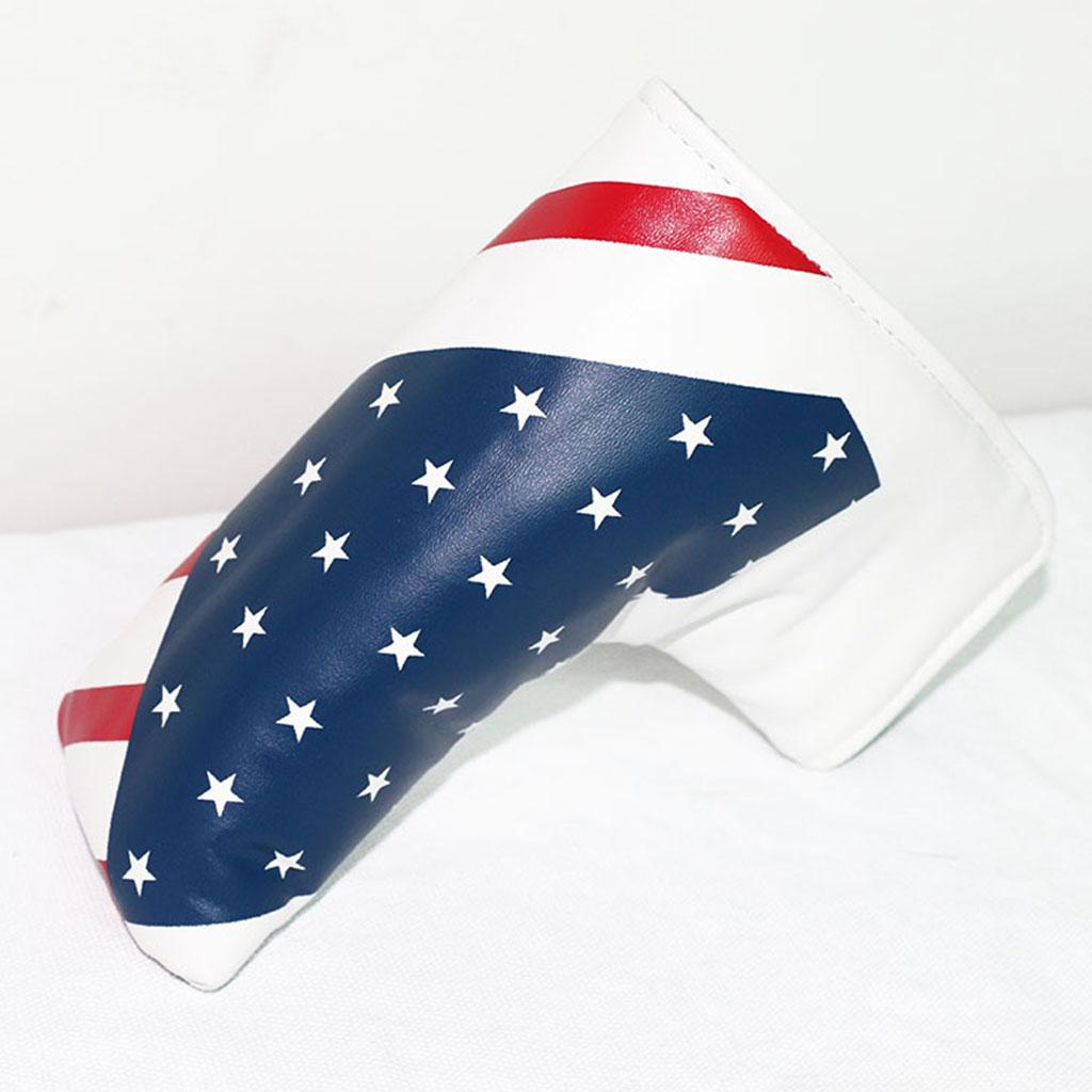 Magnetic Golf Club Headcover Blade Head Cover Protector Putter
