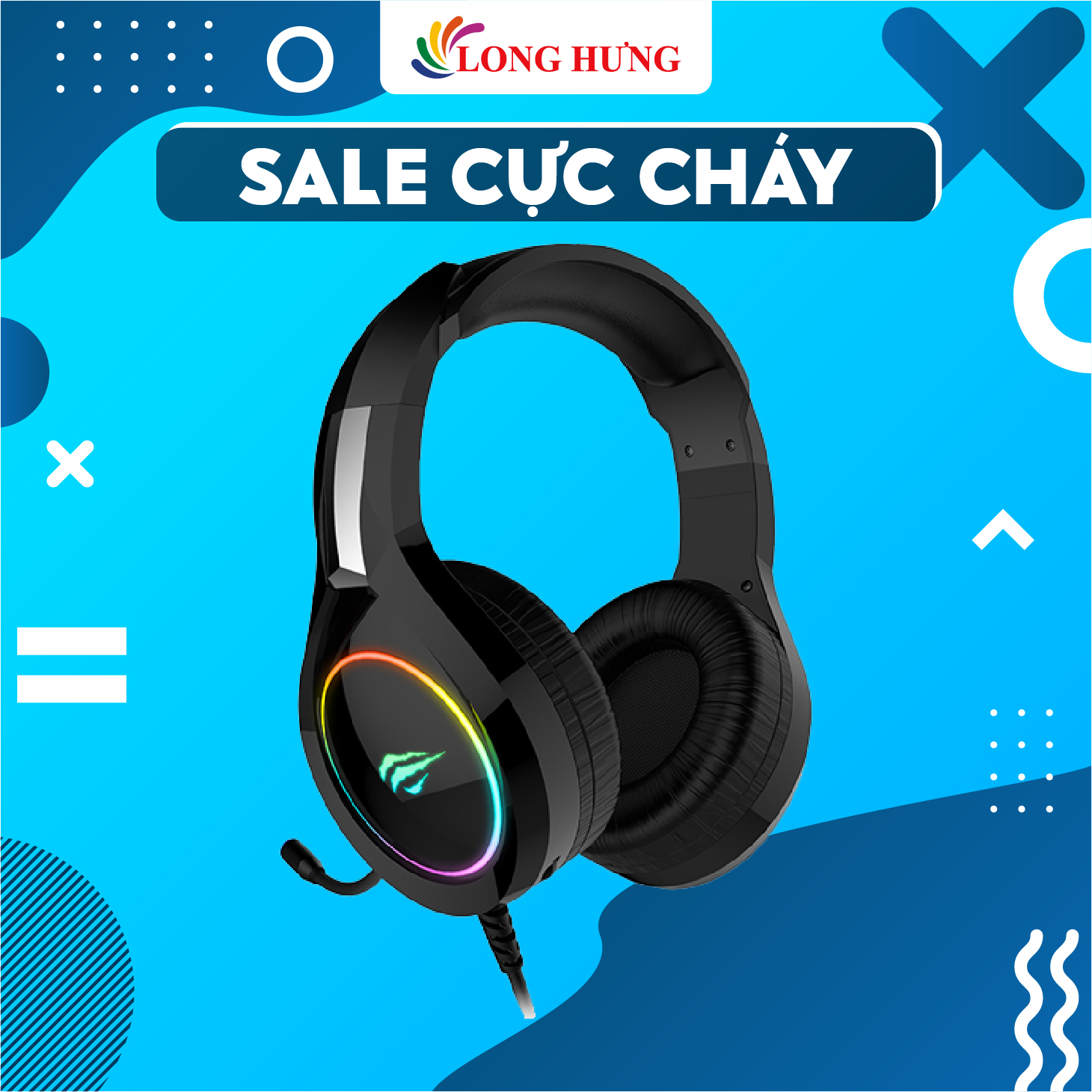 Tai nghe chụp tai Gaming Havit HV-H2232d - Hàng chính hãng