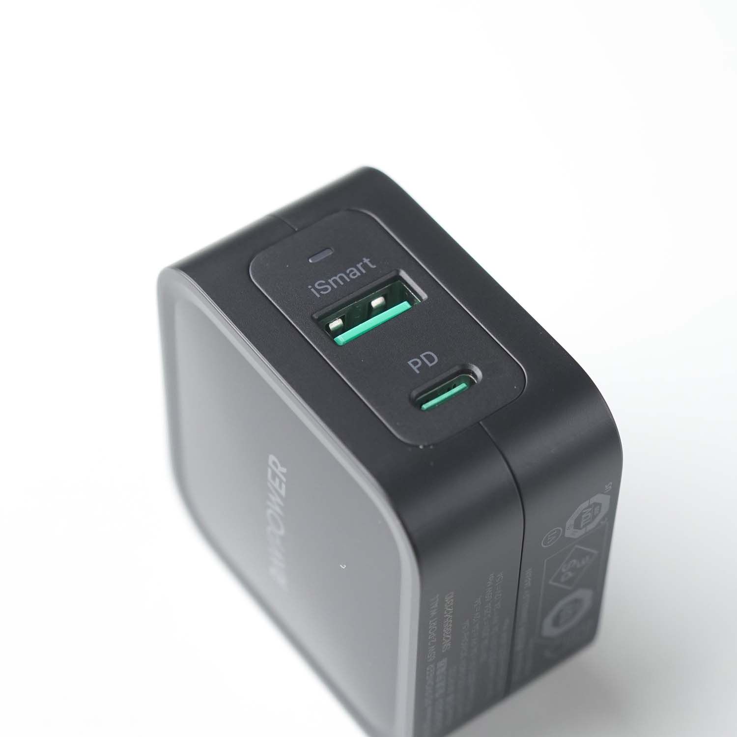 Củ Sạc Ravpower Rp - Pc133 Pd 65W - Hàng Chính Hãng - Đen